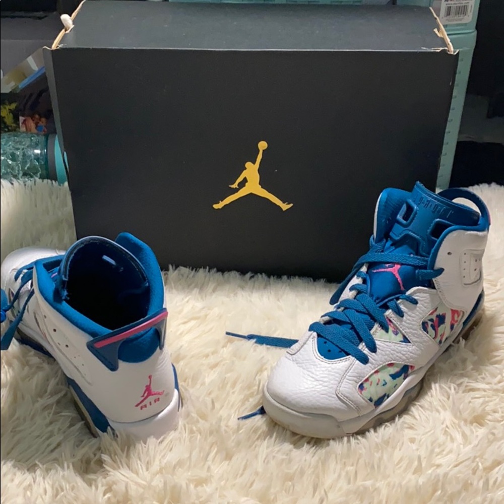 Air Jordan 6 Green Abyss